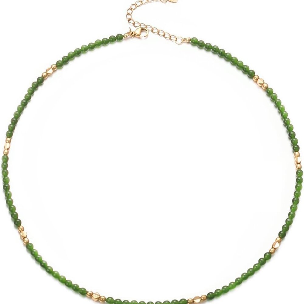 Gemstone Beaded Choker Spinel Lapis Lazuli Amethyst Turquoise 14" Necklace for W